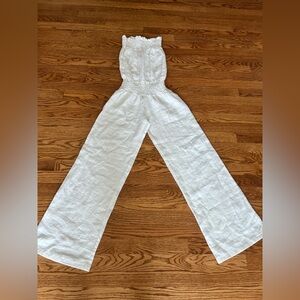 Young Fabulous & Broke White Jumpsuit